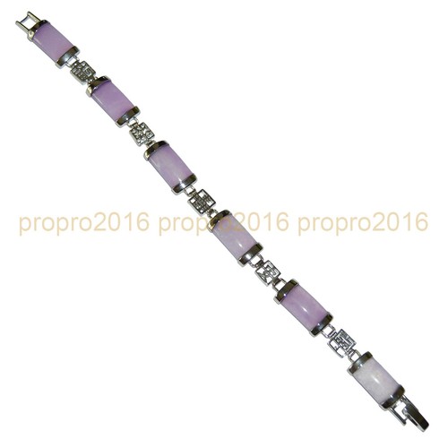 Bracciale Pietra Preziosa Giada Multicolore Naturale Braccialetto Fortuna Donna Gioielli - Foto 77 di 82