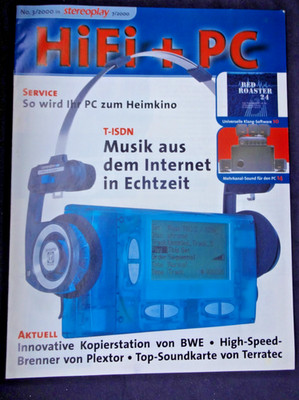 STEREOPLAY SPEZIAL 3/00,SEITEN 16,HANGO PJB 100,PLEXTOR,BWE,TERRATEC,