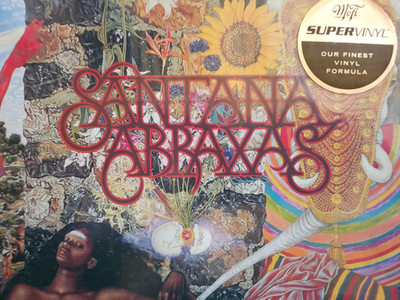 2024 Santana, Abraxas, Numbered 180g, 33RPM, SuperVinyl, LP, fast shipping!