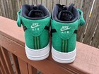 WOMENS  2015 NIKE AIR FORCE 1 MID BLACK CRIMSON SNEAKER SHOES SZ 8.5  818596-002 — photo 4
