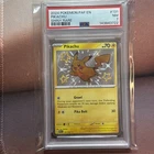 Pikachu #131/091 Sv: Paldean Fates Baby Shiny Rare Pokemon Card PSA 7