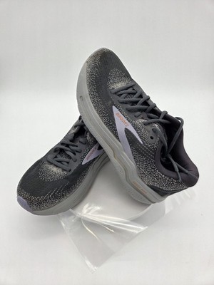 Brooks Ghost Max 2 Womens Size 9 Gray Purple Athletic Running Shoes Sneakers EUC