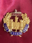 WW1/2 The Essex Regiment Enamel Sweetheart Brooch w/fixing