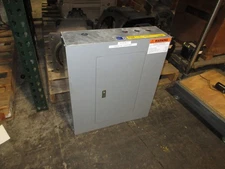 Square D Main Lug Breaker Panel NQOD424L100CU 100A Max 240V 3Ph 4W 24-Slot Used