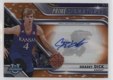 2022-23 Bowman U Chrome Orange Refractor 15/25 Gradey Dick #PCS-GD Auto 3c2