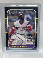 1987 Donruss Daryl Boston Chicago White Sox #137 