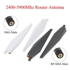 2/4PCS Dual-band WiFi Antenna 2.4G/5.8G 8-12dBi RP-SMA Male 2400-5900Mhz