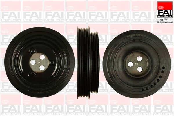 Riemenscheibe Kurbelwelle FAI Autoparts FVD1009 FüR Ford Transit Peugeot CitroËN-image