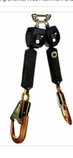 New 3M Nano-Lok 6 FT Twin Leg SRL Retractable Fall Protection Lifeline 3100548