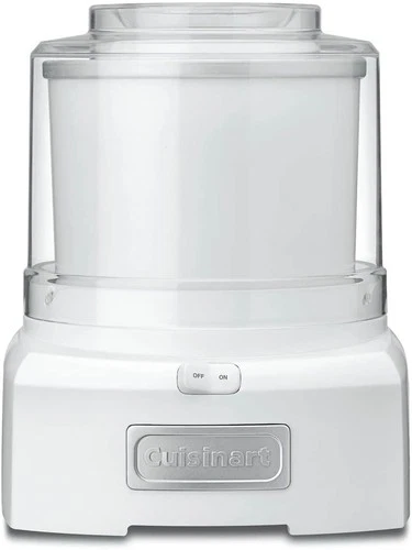 Cuisinart CIM-46PCFR 1.5-Qt Ice Cream & Sorbet Maker,White-Certified Refurbished