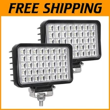 High-Performance LED Work Light - 6" 6800 Lumens, Waterproof & Modern Design