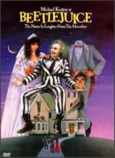 Beetlejuice DVD, 1988 Michael Keaton Used Perfect Condition