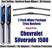 2Pk Super-Premium NeoForm Wipers fit 2007-2018 Chevrolet Silverado 1500 162213x2