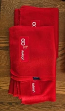 3 "Go Raleigh" Scarves - 100% Acrylic - Selling all 3 of Them Together - New