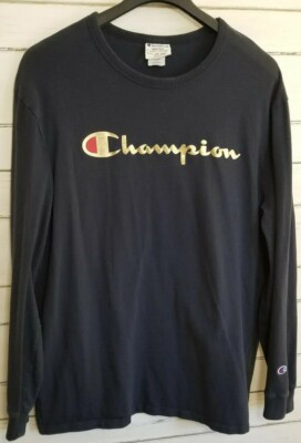 Vintage CHAMPION men's Heritage sz 2XL navy blue w/ gold logo