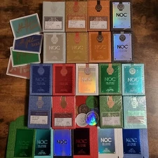 Noc Luxury Collection Playing Cards Ruby Sapphire Emerald Rose Aquamarine Deck