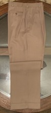 Ralph Lauren Purple Label 100 Wool Pants Size 36 Made In Italy Cocoa Brown