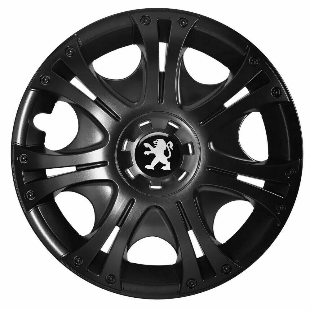 16 Wheel trims for Peugeot Partner Expert VAN 4x16 black