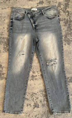 Risen Jeans Crossover Women s Size 2XL