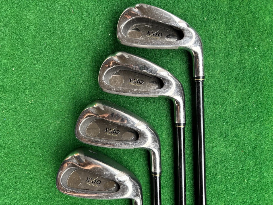 Juego de hierros Dunlop XXIO PRIME 5-9 PwSw 7set XXIO SP400 varilla de grafito Flex SR usado Foto 2 de 4