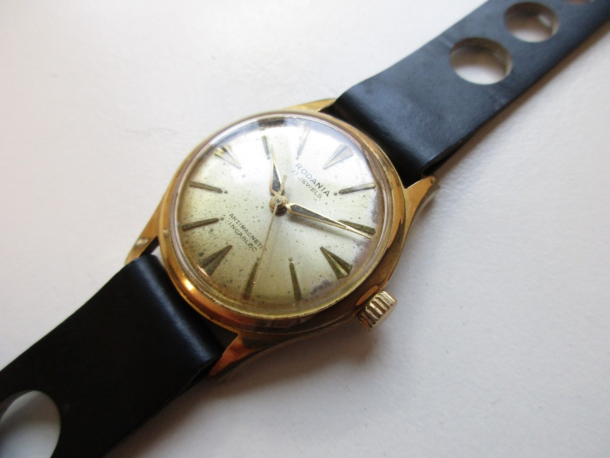 Rodania 1950's vintage men's watch AS cal. 1686 movement Rodania 1950's vintage men's watch AS cal. 1686 movement