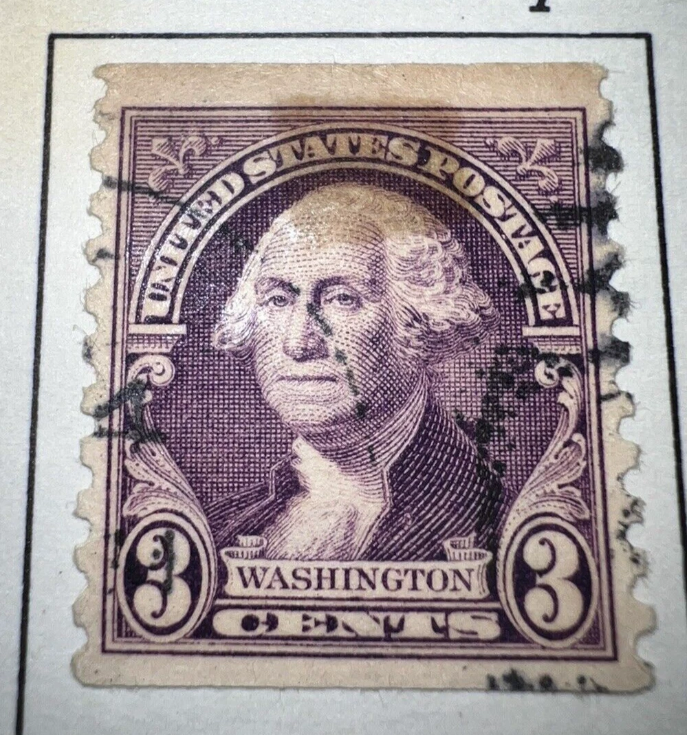 George Washington 3 Cent Stamp In Used Us Stamps (1901-Now) for