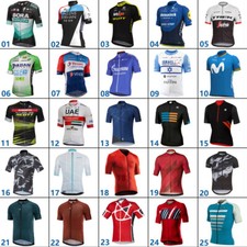 Radfahren Radtrikot Herren Atmungsaktiv Fahrradtrikot Kurzarm Cycling Jersey Neu