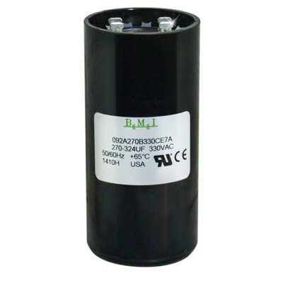 USA 270-324 uf/MFD 330 VAC volts Round Start Capacitor 50/60 Hz - Lot-1