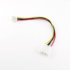 1pcs 4-Pin Male Molex to Floppy Drive 4-Pin Power Supply Adapter Cable Cord 20cm