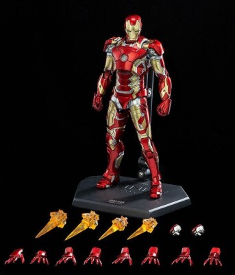 Threezero DLX Iron Man Mark 43 Marvel Studios The Infinity Saga