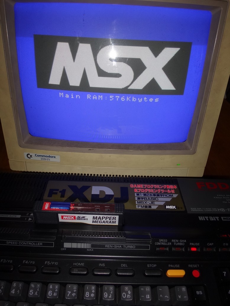 MSX SD Mapper & Megaram 512Kb Expansion better than IDE for