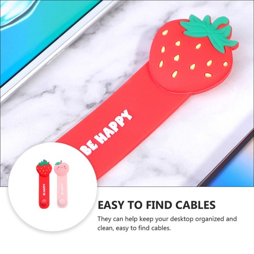 2pcs Kabel Krawatten Einstellbare Kabelbinder Kabel Management Organizer Clips - Bild 11 von 12