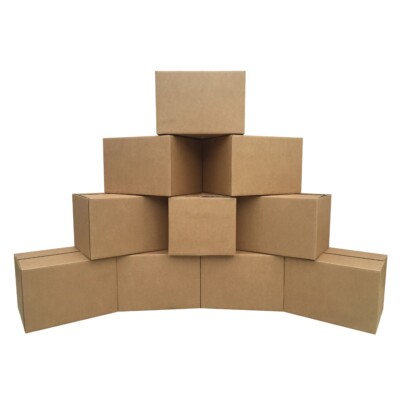 UBMOVE 10 Medium Cardboard Moving Boxes 18'' x 14'' x12'' 