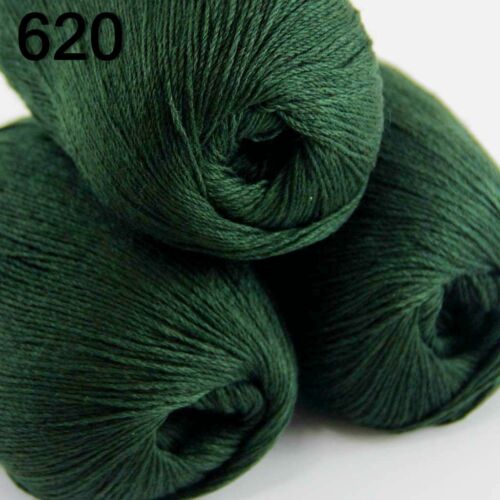 New Sale Soft 3 Skeins x50g Pure Cashmere Blankets Hand Crocheted Wool Yarn 20 - Picture 1 of 12