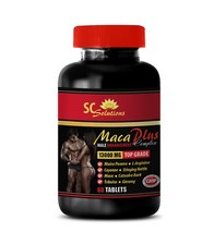 energy supplements for men with fatigue - MACA PLUS 1300MG - maca black - 1 Bott