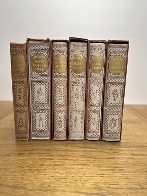 CHARLES DICKENS 6 Heritage Press Club Lot 1938 Oliver Twist