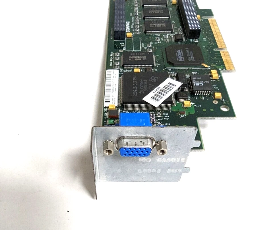 Rare Compaq 64 bit VGA PCI Card with Texas Instruments and MGA -2164WA chips - Image 2 of 4