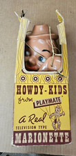 1950s Howdy Kids Playmate MARIONETTE ORIGINAL BOX Cowboy Western