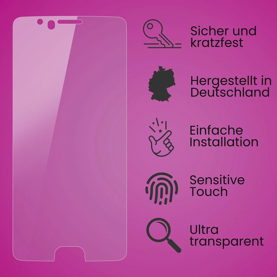 atFoliX Glasfolie für OnePlus 5 Displayfolie 9H Schutzpanzer Displayschutzfolie - Bild 3 von 4