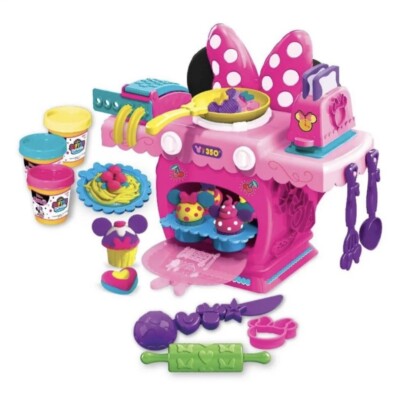 CRA-Z-ART Disney Junior Minnie Mouse Deluxe Kitchen Set Kids Ages