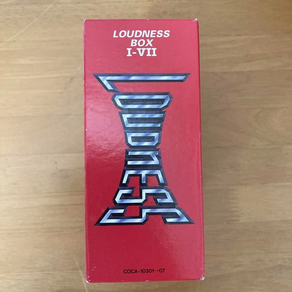 Rare LOUDNESS Box Set I-VII Japan Import 7CD COCA-10301 Complete Collection Used - Image 4 of 4