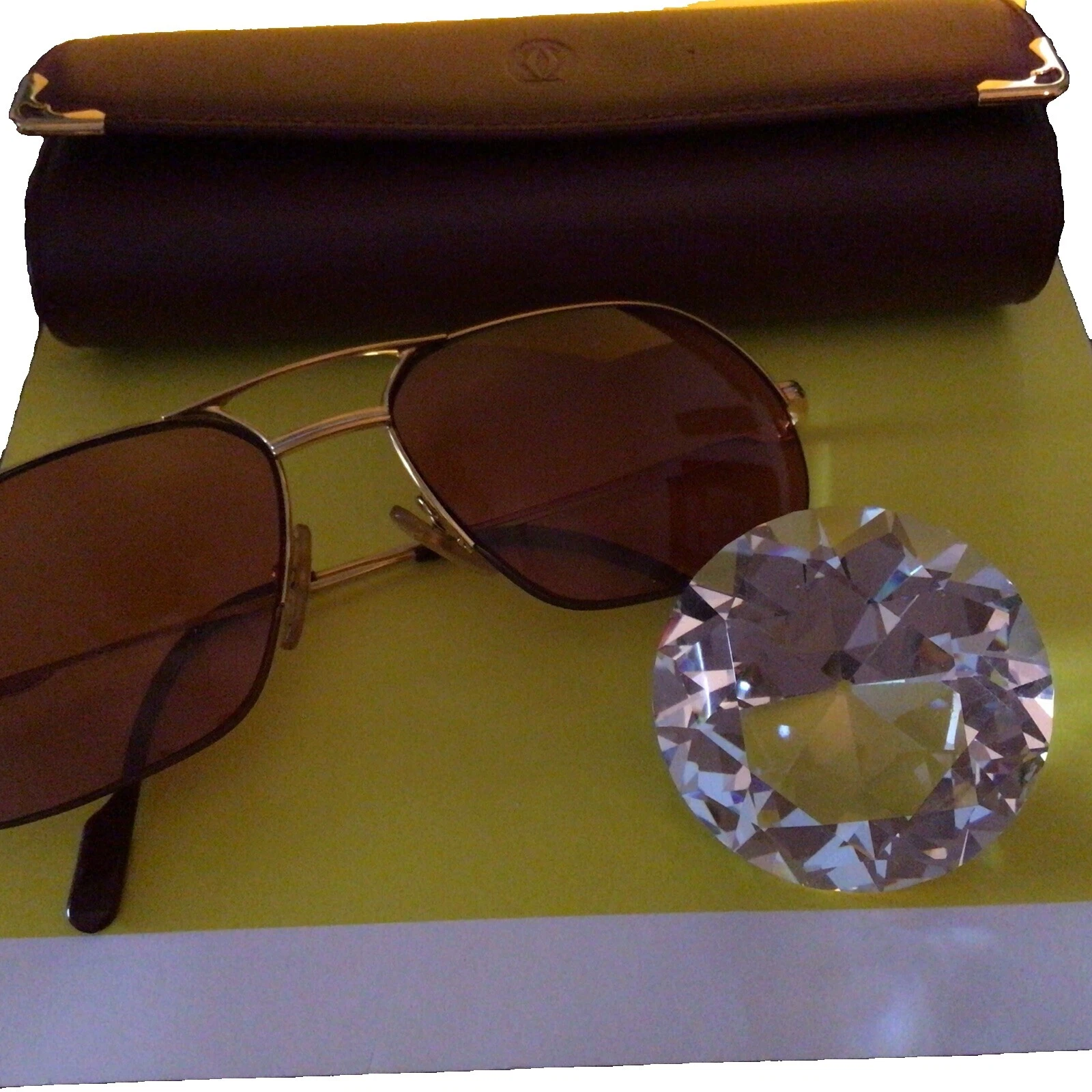 Cartier Pilot Vintage Sunglasses