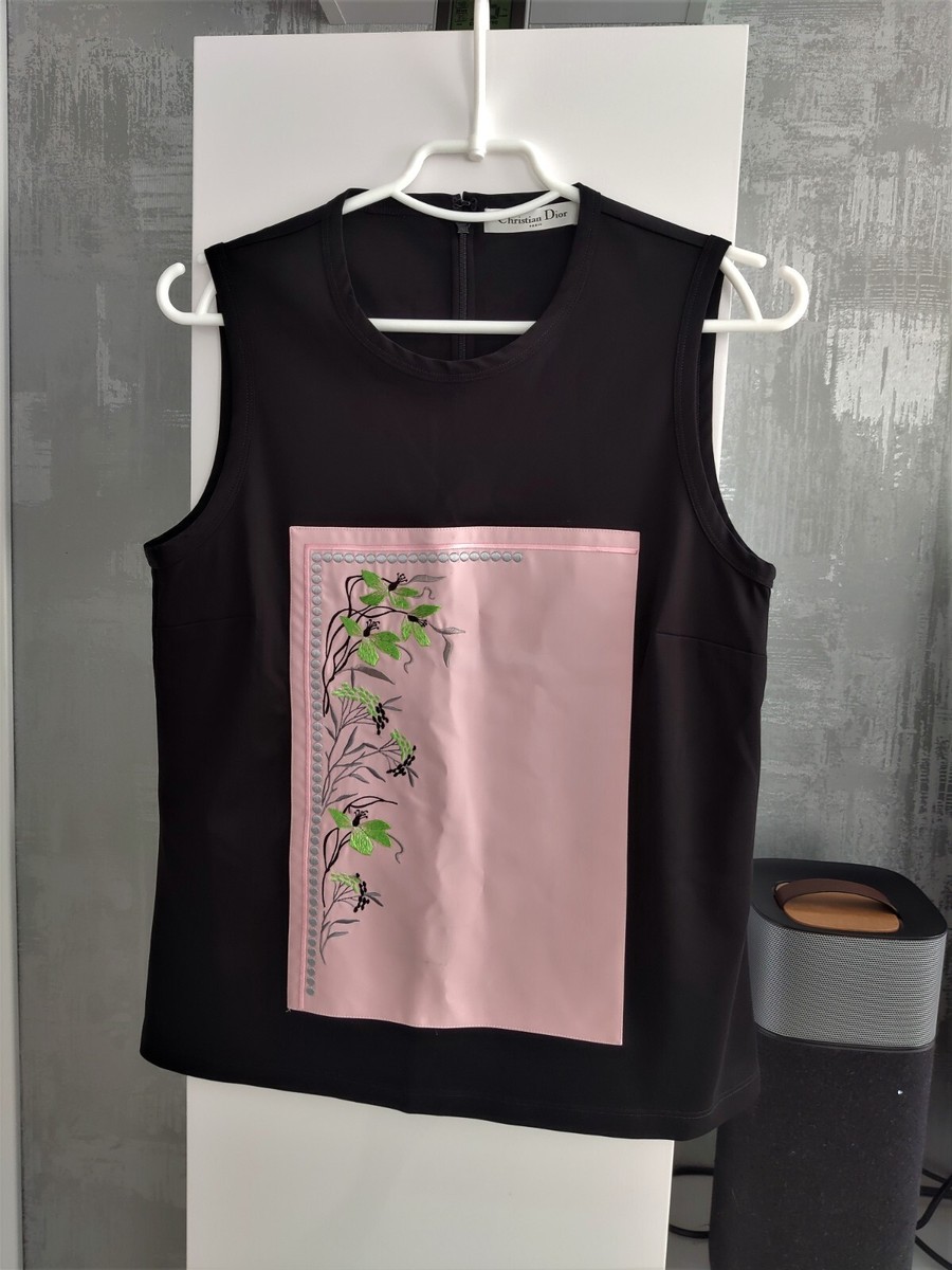 Christian Dior モノグラム タンクトップ 38 Christian Dior モノグラム タンクトップ 38 Christian Dior Vintage