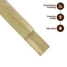 Premium Poplar 8/4 Lumber Board I Select & Better | 20 Bd. Ft | S2S | Kiln Dried