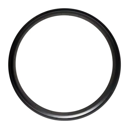 26er Snow Bike Carbon Fiber Rims Clincher Tubeless Fat Tire Bicycle Wheels 24H - Picture 2 of 4