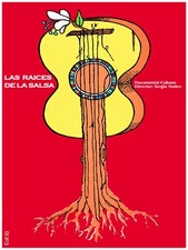 7493.Decoration Poster.Home Room interior art design.Salsa roots.Guitar.Flower