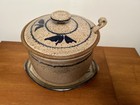Studio Pottery Soup Tureen Or Casserole Dish With Lid Ladle & Serving Dish — photo 2