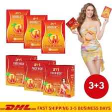 6x Ami Double S and Ami Fiber Night Weight Control Apple Cider Vinegar Fast Burn