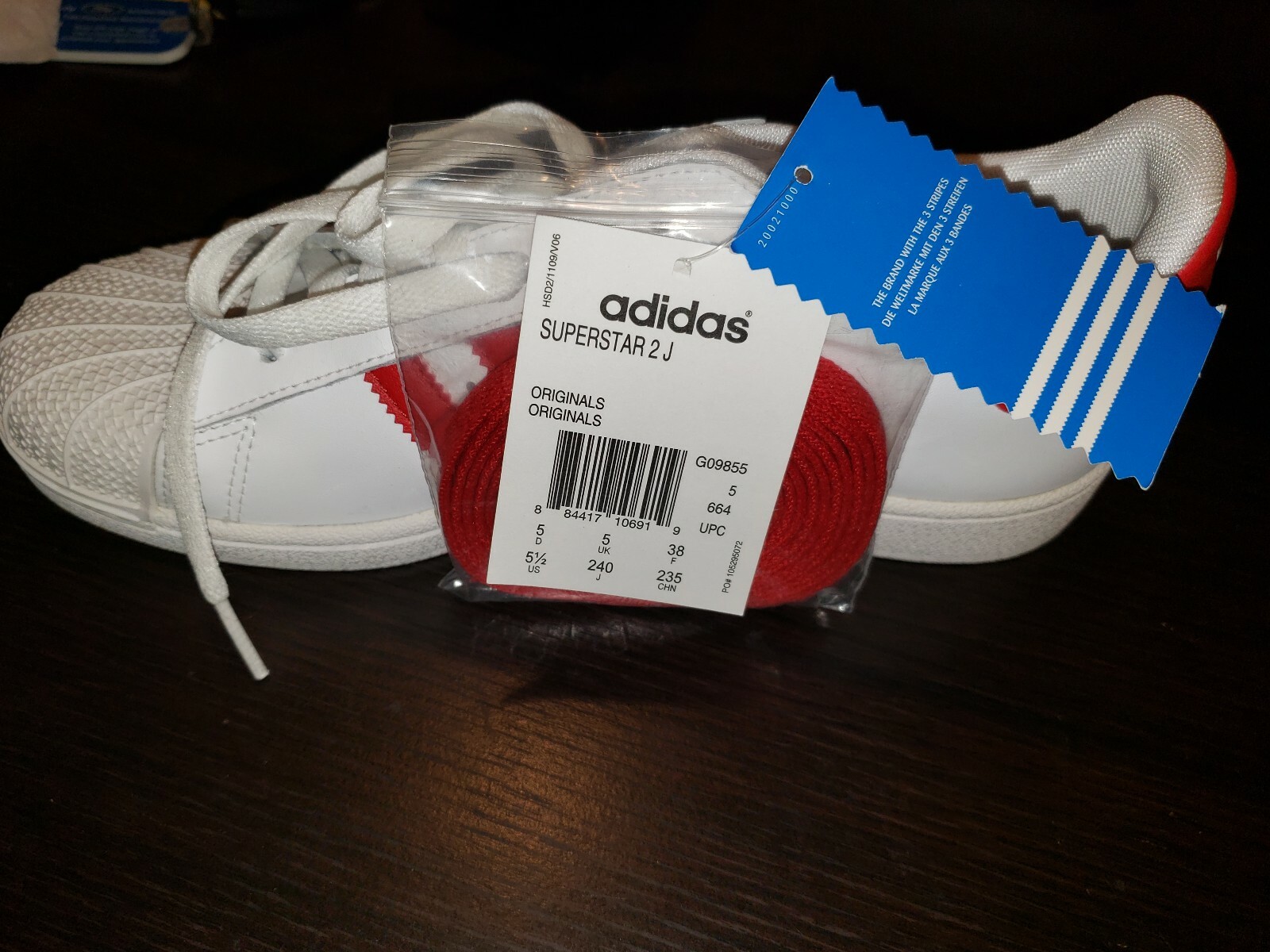 superstar adidas 5.5