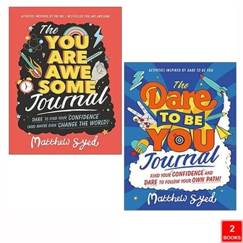 B&Q -  You Are Awesome Journal 2 Books Collection Set By Matthew Syed (The You Are Awesome Journal & The Dare To Be You Journal) - Image 5
